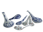 Antique Chinese porcelain spoon collection - Estate Fresh Austin