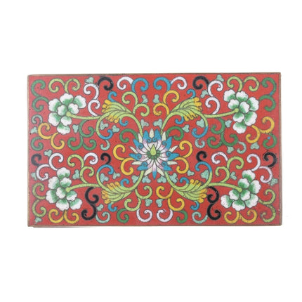 Antique Chinese Republic Period Cloisonne Box - Estate Fresh Austin