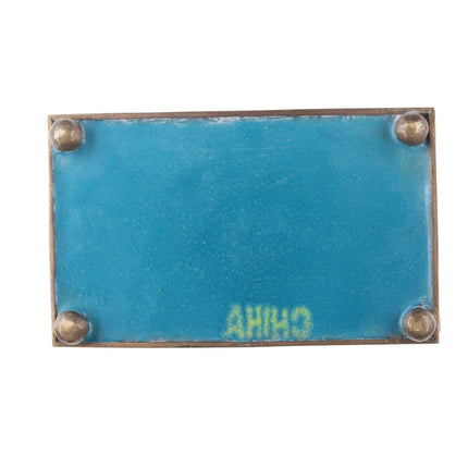 Antique Chinese Republic Period Cloisonne Box - Estate Fresh Austin