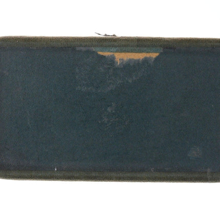 Antique Chinese Republic Period Silver lined porcelain Master salt dips in box - Estate Fresh Austin