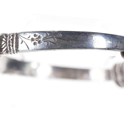 Antique Chinese Silver Adjustable bangle - Estate Fresh Austin