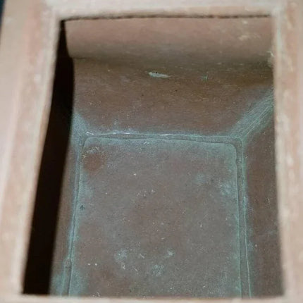 Antique Chinese Yixing Zisha Teapot Hand Built Bamboo spout Decoration - Estate Fresh Austin