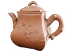 Antique Chinese Yixing Zisha Teapot Hand Built Bamboo spout Decoration - Estate Fresh Austin