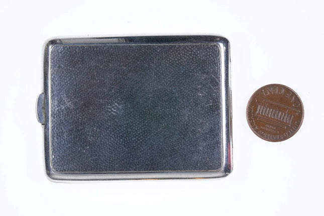 Antique Chinese Zee Sung Silver Card case - Estate Fresh Austin