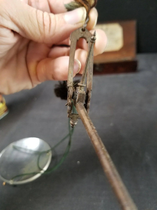 Antique De Grave, Short, & Fanner Portable Gold/Apothecary Scales c.1850 - Estate Fresh Austin
