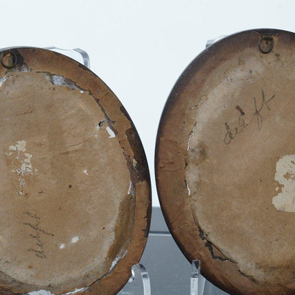 Antique Delft Tiles in wood frames - Estate Fresh Austin