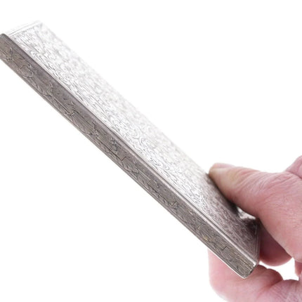 Antique Engraved 800 Silver case - Estate Fresh Austin