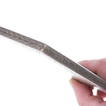 Antique Engraved 800 Silver case - Estate Fresh Austin