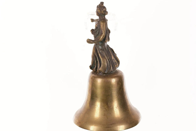 Antique Figural Bronze Tea/Table bell - Estate Fresh Austin
