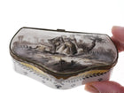 Antique French Porcelain snuff box marked Sceaux 1777 - Estate Fresh Austin