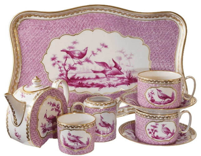 Antique French Sevres Style Tea For two Tête-à-Tête tea set - Estate Fresh Austin
