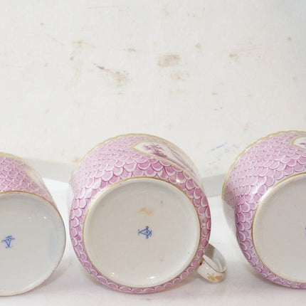 Antique French Sevres Style Tea For two Tête-à-Tête tea set - Estate Fresh Austin