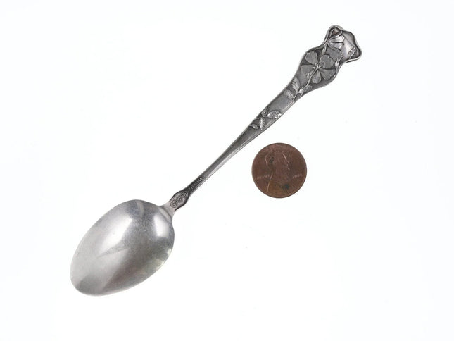 Antique Gold Miner's Portland Mine Cripple Creek Colorado Sterling Souvenir spoo - Estate Fresh Austin