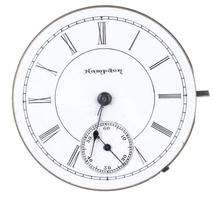 Antique Hampden Pocket watch works/dial - Estate Fresh Austin