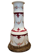 Antique Hookah Base Ornate Early 19th Century Hand Painted Porcelain - Estate Fresh Austin