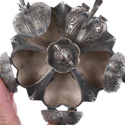 Antique Indian Silver Spice Box - Estate Fresh Austin