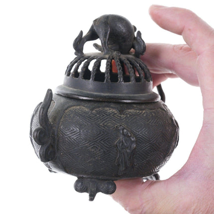 Antique Japanese Bronze Censer - Estate Fresh Austin