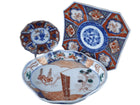 Antique Japanese Imari Hand Painted Lot of 3 - Estate Fresh Austin