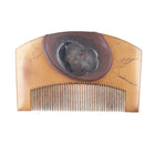 Antique Japanese Lacquer on wood Kushi comb - Estate Fresh Austin