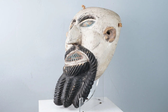Antique Mexican Moor Dance mask - Estate Fresh Austin