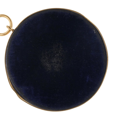 Antique miniature watercolor portrait - Estate Fresh Austin