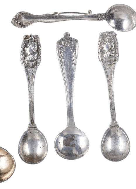 Antique Miniature/Salt spoon lot - Estate Fresh Austin