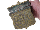 Antique Ottoman Empire Brass Cartridge box - Estate Fresh Austin