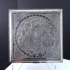 Antique Persian Silver Box with Excellent engraving 7.25