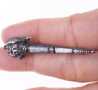 Antique Scottish Dirk Form Agate sterling silver Kilt pin/brooch pin - Estate Fresh Austin