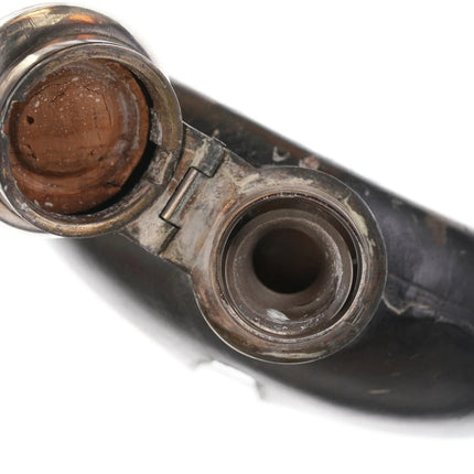 Antique Sterling silver over glass flask - Estate Fresh Austin