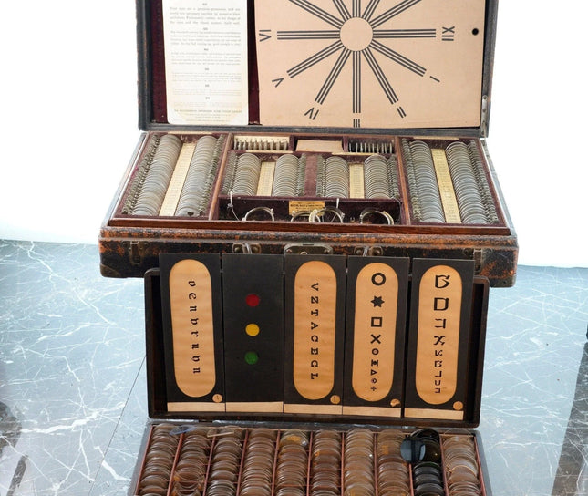 Antique Traveling Optometrists kit - Estate Fresh Austin