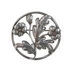 Antonio Pineda (1919-2009) Taxco 980 silver flower pin - Estate Fresh Austin