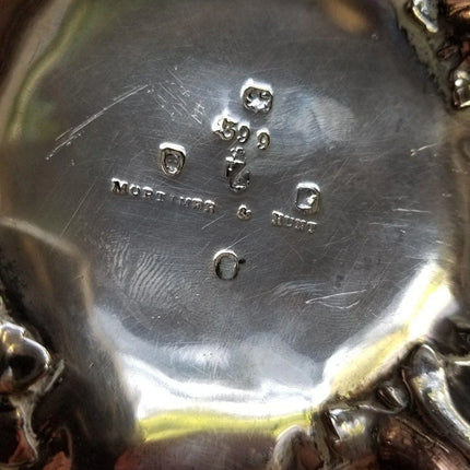 Armorial Silver Teapot Acorn Finial Mortimer and Hunt (1839-1843) - Estate Fresh Austin