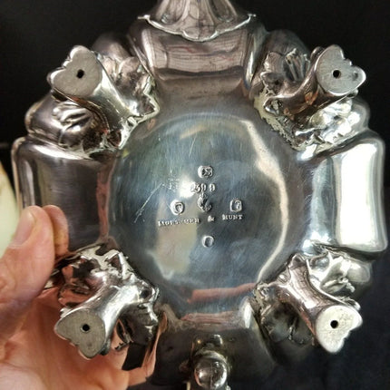 Armorial Silver Teapot Acorn Finial Mortimer and Hunt (1839-1843) - Estate Fresh Austin