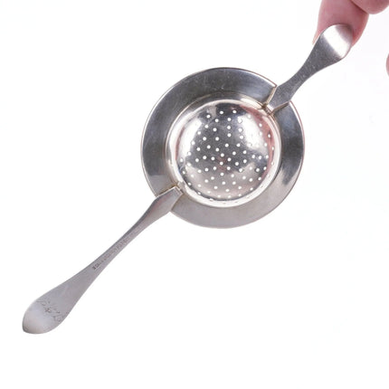 Art Deco Norwegian 830 Silver Christiansen Svendsen Tea Strainer - Estate Fresh Austin