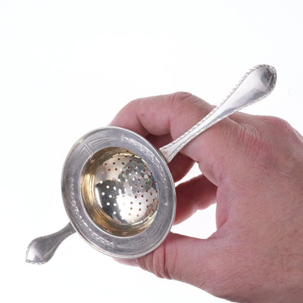 Art Deco Norwegian 830 Silver Christiansen Svendsen Tea Strainer - Estate Fresh Austin