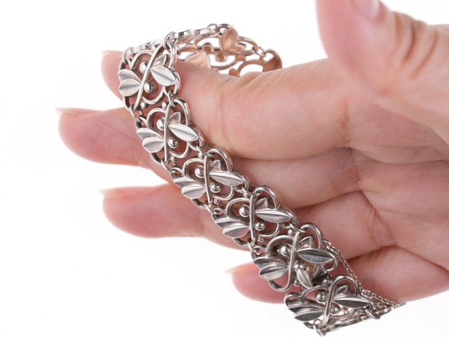 Art Deco 835 silver Württembergische Metallwarenfabrik WMF link Bracelet - Estate Fresh Austin