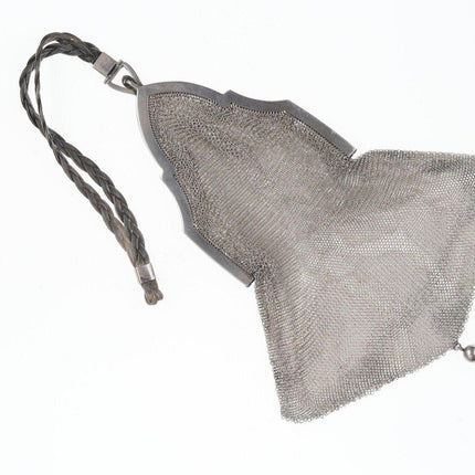 Art Deco Sterling mesh handbag - Estate Fresh Austin