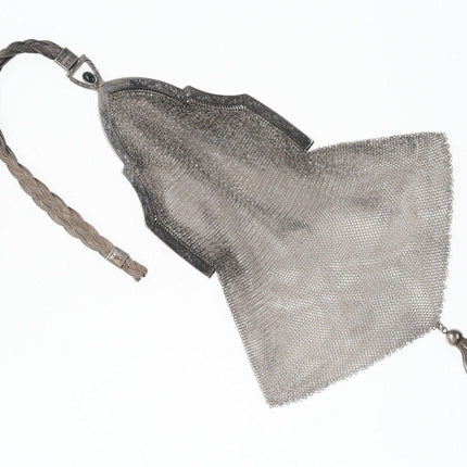 Art Deco Sterling mesh handbag - Estate Fresh Austin