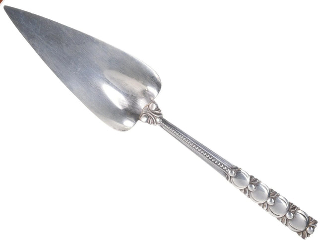 Art Deco Tiffany Exposition Sterling Tomato pattern pie server - Estate Fresh Austin