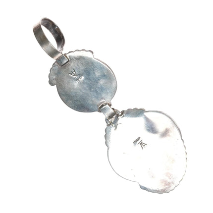 Art Tafoya Yaqui sterling frog fetish pendant - Estate Fresh Austin