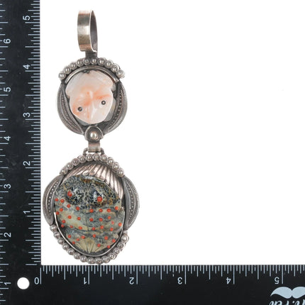 Art Tafoya Yaqui sterling frog fetish pendant - Estate Fresh Austin