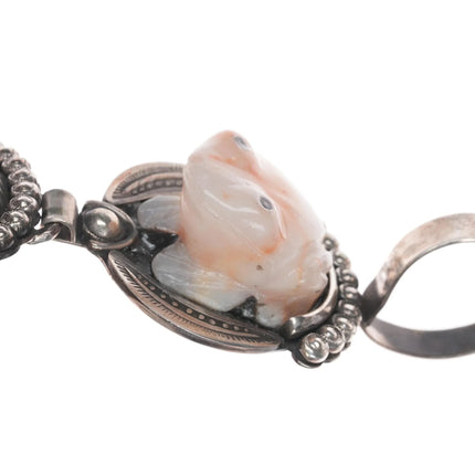 Art Tafoya Yaqui sterling frog fetish pendant - Estate Fresh Austin