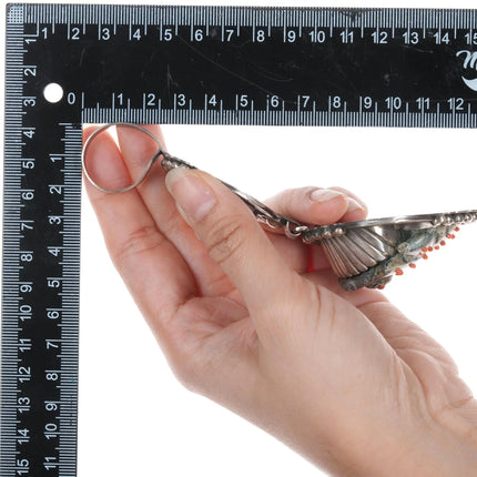 Art Tafoya Yaqui sterling frog fetish pendant - Estate Fresh Austin