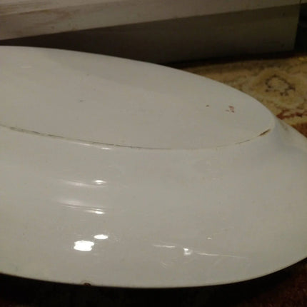 Ashworth Chinese Platter 16.375" x 13 1/8" chinoiserie Decoration Polychrome ena - Estate Fresh Austin