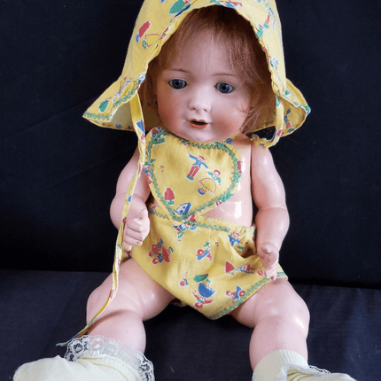 Bahr & Proschild 585 18" Germany Porcelain Doll c.1900 - Estate Fresh Austin