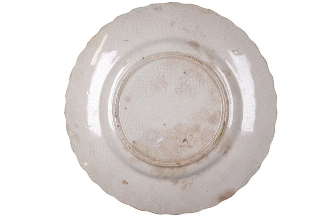 Biblical Staffordshire Childs plate I lay my body down to sleep let angels guard - Estate Fresh Austin