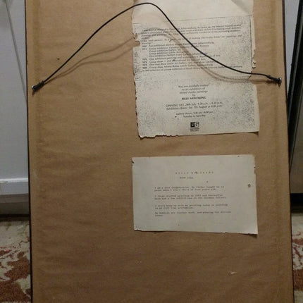 Billy Molokeng LISTED South African ARTIST Pastel Drawing Warrior with Spear - Estate Fresh Austin