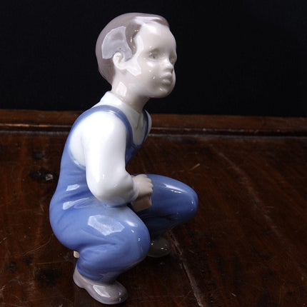 Bing and Grondahl "The little Player" Porcelain Figure c1960 2402 - Estate Fresh Austin