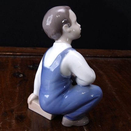 Bing and Grondahl "The little Player" Porcelain Figure c1960 2402 - Estate Fresh Austin